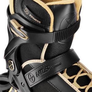 Rolki Łyżworolki Armour Nils Extreme NA22151 czarno-złote rozmiar 44 6