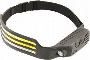 Högert Technik HOGERT LATARKA CZOŁOWA COB SMD USB 10 FUNKCJI 2