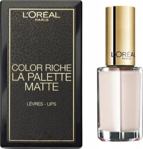 L’Oreal Paris Set L'Oreal Paris: Color Riche La Palette Matte, Lip Palette, Nude, 6 g + Color Riche Le Vernis, Nail Polish, 961, Silky Fawn, 5 ml For Women 2