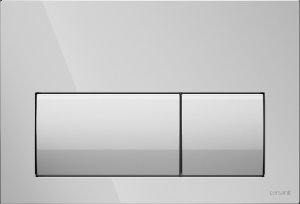 Przycisk spłukujący K97-517 / CERSANIT / PRESTO II / PRZYCISK  CHROM BŁYSK / 2