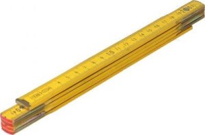 Beta Tools MIARA MIARKA DREWNIANA SKŁADANA BRENER METR 1M  DWUSTRONNA SKALA 1