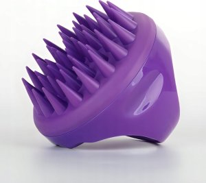 ECARLA_Silikonowy masażer do skóry głowy Fioletowy 6
