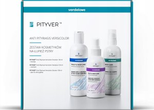 PITYVER_SET szampon do włosów 150ml + płyn do mycia ciała 100ml + emulsja do ciała 150ml 1
