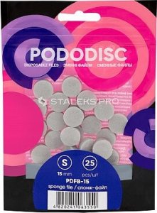 STALEKS_PodoDisc Pro S wymienne nakładki polerujące 25szt. 1