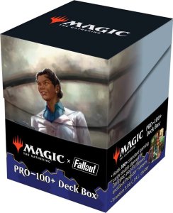 Ultra Pro Pudełko na talię Commander karty MtG gra Magic the Gathering Fallout Dr. Madison Li 1