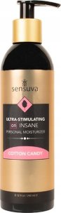 SENSUVA_On Insane Ultra Stimulating Personal Moisturizer lubrykant hybrydowy o działaniu rozgrzewającym i stymulującym Cotton Candy 240ml 1