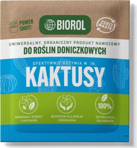 Nawóz organiczny BIOROL Power Shot 50g Kaktusy Sukulentów 1