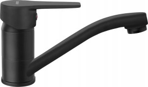 Bateria umywalkowa BTR2ABL / FERRO / RITTO / BATERIA UMYWALKA STOJĄCA, Z OBROTOWĄ WYLEWKĄ, CZARNA / 1