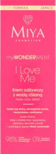 Miya MIYA_myWONDERBALM I Love Me krem odżywczy z wodą różaną 75ml 3
