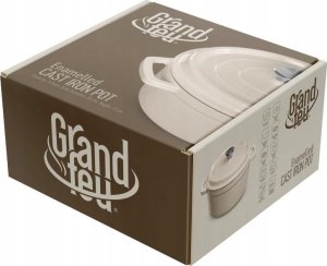 CASSEROLE POT GRAND FEU 3.5L WHITE 5