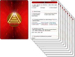 BOARD GAME AUKSINIS PROTAS.BLITZ PAPILD 6