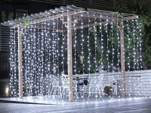 Lampki choinkowe LED 240L 18M MULTI/GREEN 8F IP44 TIM 3