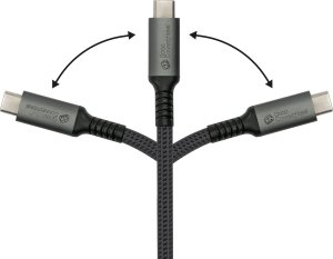 Kabel USB Digitus USB-C - USB-C 2 m Czarny (2240-CCT020A) 4