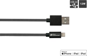 Kabel USB Good Connections USB-A - Lightning 0.5 m Czarny (2510-AL005S) 3