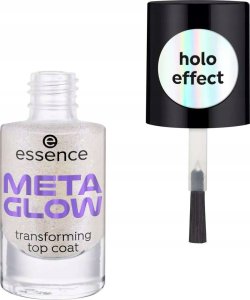 ESSENCE_Meta Glow Transforming Top Coat do paznokci z efektem holograficznym 8ml 1