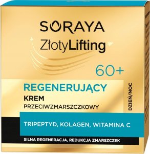 SORAYA_Złoty Lifting regenerujący krem przeciwzmarszczkowy 60+ 50ml 1