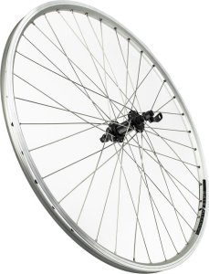 Koło przednie 28" AlexRims DH19sr, Shimano HB-QC400, Sapim, Tarcze, V-Brake, 36H 1