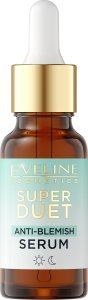 Eveline Super Duet serum do twarzy na niedoskonałości Cynk 18ml 2