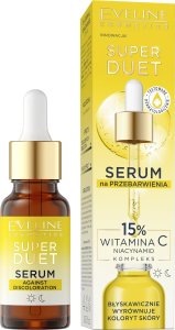 Super Duet serum do twarzy na przebrawienia Witamina C 18ml 2