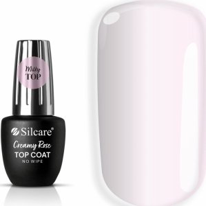 SILCARE_Top Coat Creamy Rose No Wipe top do lakierów hybrydowych 9ml 1