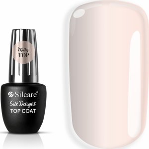 SILCARE_Top Coat Silk Delight No Wipe top do lakierów hybrydowych 9ml 1