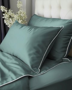 Detexpol  Pościel 220 x 200 3cz Makosatyna Pure Z Bizą 05 6