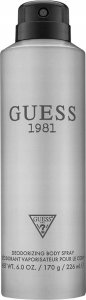 GUESS 1981 For Men DEO BODY spray 226ml 1