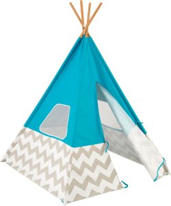 PROMO KidKraft Namiot Tipi niebieski 000972  122 x 122 x 163 (cm) 1