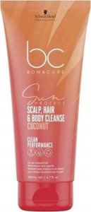 SCHWARZKOPF PROFESSIONAL_Bonacure Sun Protect 3in1 szampon do włosów, ciała i skóry głowy 200ml 1