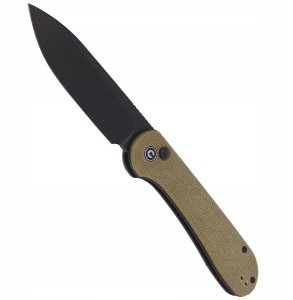 CIVIVI Nóż CIVIVI Button Lock Elementum Olive Micarta 5