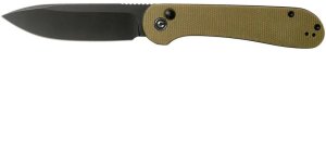 CIVIVI Nóż CIVIVI Button Lock Elementum Olive Micarta 6