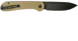 CIVIVI Nóż CIVIVI Button Lock Elementum Olive Micarta 8