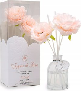 Dyfuzor zapachowy LA CASA DE LOS AROMAS_Flower patyczki zapachowe w formie kwiatu Westchnienie Róży 120ml 1