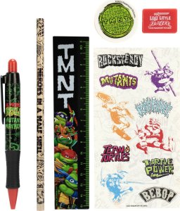 Piórnik Insight Editions ThumbsUP! Stationery Set - 5pc - TMNT - Mayhem 1