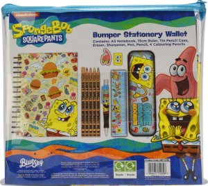 Piórnik Kemper ThumbsUP! Stationery Set - Bumper - SpongeBob 1