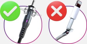 Kabel USB STATIK USB-C - USB-C 1 m Czarny (PUP-0455-3FT-CC) 8