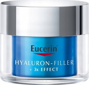 Eucerin  EUCERIN_Hyaluron-Filler 3x Gel-Cream Effect Night Care Hydration Booster krem do twarzy na noc 50ml 1