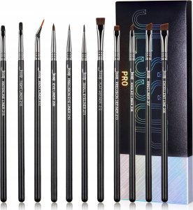 JESSUP_Pro Makeup Eyeliner Brush zestaw jedenastu pędzli do makijażu oka T324 2