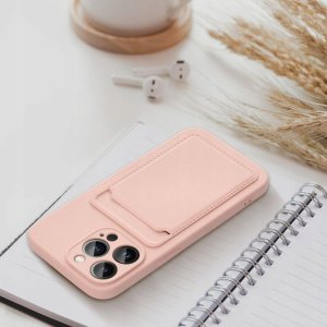 4kom.pl Futerał CARD CASE do IPHONE 16 Pro różowy 3