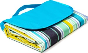 Koc piknikowy plażowy 195x200cm Mata na plaże, biwak SAND FREE 2