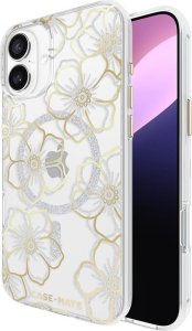 Case-Mate Case-Mate Floral Gems - Gold, magsafe - iPhone 16 Plus 1