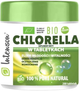 INTENSON_Chlorella suplement diety 200 tabletek 1