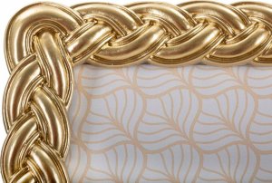 Ramka Ferretti Złota ramka ze sztukaterią, 25 x 30 cm 4