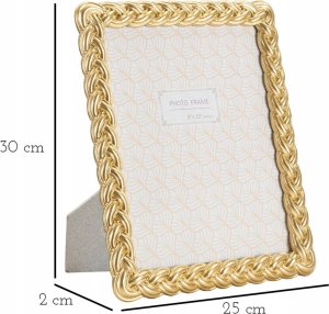 Ramka Ferretti Złota ramka ze sztukaterią, 25 x 30 cm 6