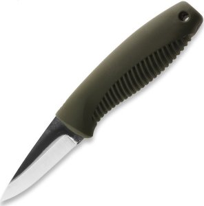 Peltonen Nóż Peltonen Knives M23 Ranger Cub FJP306 Stal 80CrV2 Zielona Rękojeść TPE Zielona Pochwa Kydex 1