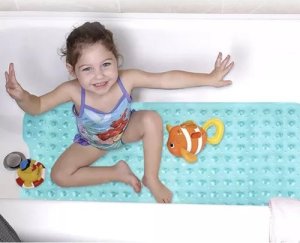 Mata antypoślizgowa 40x100cm niebieski (00023646) 11