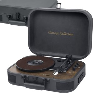 Gramofon Muse Muse Turntable Stereo System | MT-207 DGB | 2x5 W | Bluetooth | Black/Brown 1