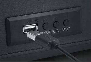 Gramofon Muse Muse Turntable Stereo System | MT-207 DGB | 2x5 W | Bluetooth | Black/Brown 8