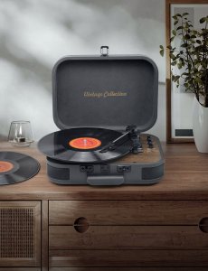 Gramofon Muse Muse Turntable Stereo System | MT-207 DGB | 2x5 W | Bluetooth | Black/Brown 9