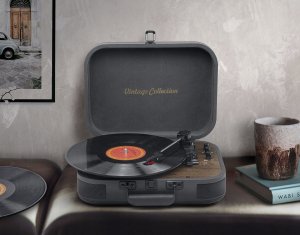 Gramofon Muse Muse Turntable Stereo System | MT-207 DGB | 2x5 W | Bluetooth | Black/Brown 10